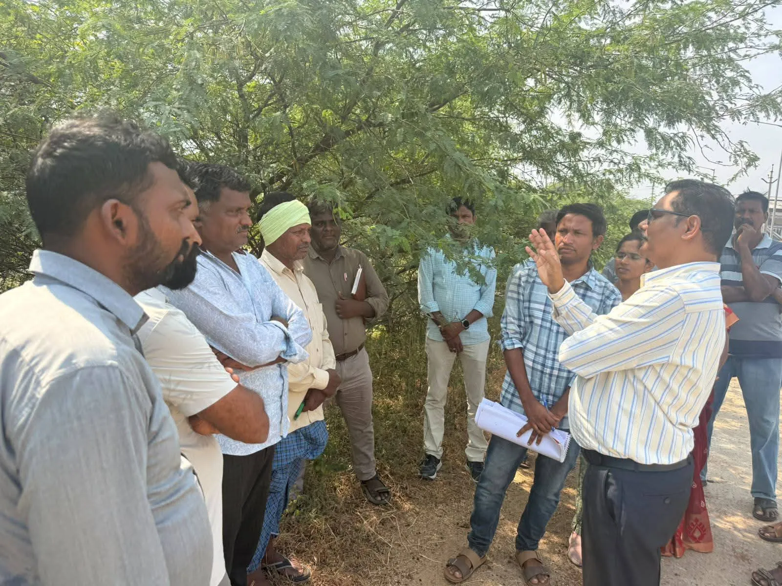 రీ సర్వే లో సరిహద్దులను పక్కాగా నమోదు చేయాలి-అదనపు కలెక్టర్ గడ్డం నగేష్.